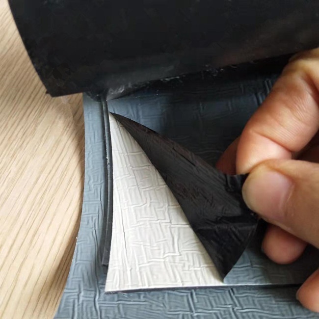 Ethylene Propylene Diene Monomer EPDM Sheet Rolls for Smooth or Embossed Roofing Waterproofing 7