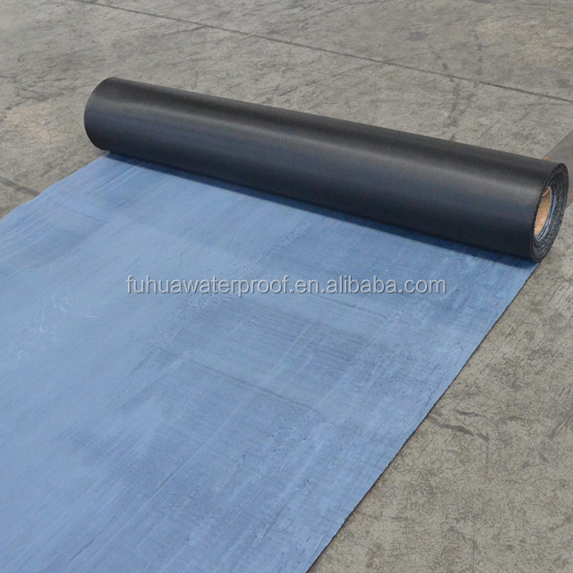 Black or Customized Self Adhesive EPDM Rubber Waterproof Membrane 4m 6m 8m High Elasticity Customized 0