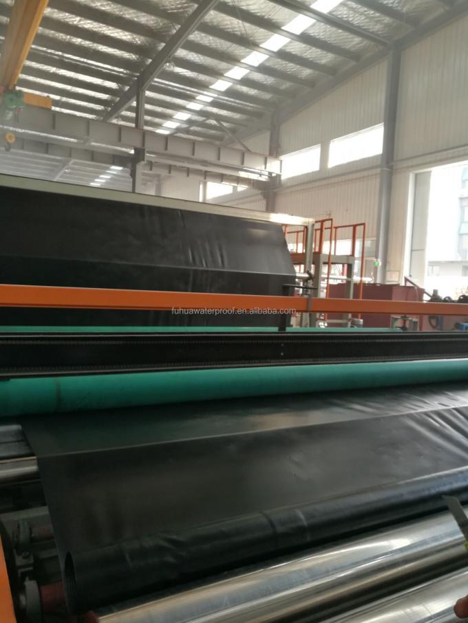 High Elasticity Waterproof Membrane for Customized 7m Wide EPDM Butyl Rubber Pond Liner Rolls 21