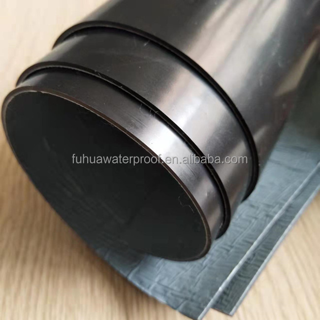 Chinese Design Style Self Adhesive Butyl Rubber EPDM Waterproofing Membrane Length 20M or Customized 3