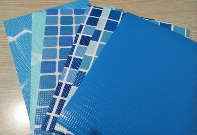 Customized Dark Blue 60 Mil 1.5mm Pvc Pool Liners for Swimming Pool 4