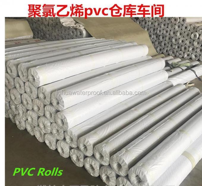 CE Certified PVC Waterproof Membrane Sheet for Roof and Tunnel Project 11