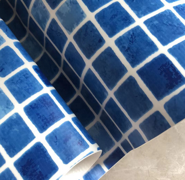 1.5mm Thick Mosaic PVC Pool Liner with Chinese Design Style and UV Resistance Customized Length 20m 25m or Customized 0
