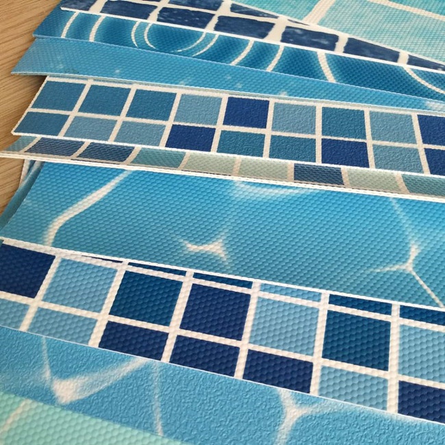 1.5mm Thick Mosaic PVC Pool Liner with Chinese Design Style and UV Resistance Customized Length 20m 25m or Customized 4