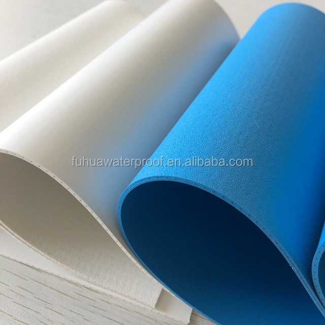1.0mm/1.2mm/1.5mm/1.8mm/2.0mm Thickness UV Resistant PVC Membrane Rolls for Building Roofs ISO9001/ISO14001 Certified 5