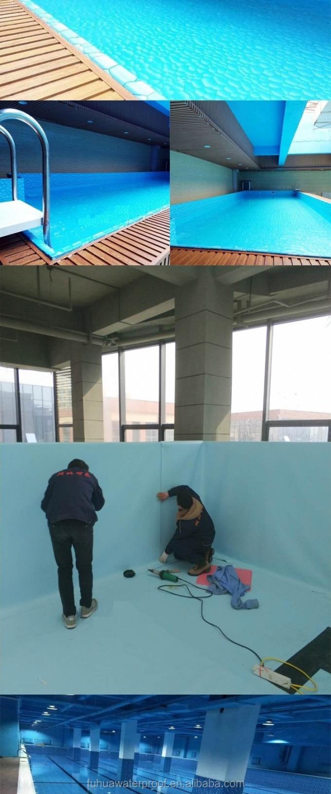 Swimming Pool Vinyl Liner with Reinforeced 0.6mm 2.0mm Thickness and ISO9001/14001 Certificate 7
