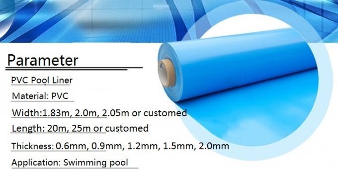 Factory Supply Waterproof Mosaic PVC Plastic Vinyl Swimming Pool Liner for Outdoor Swimmingpool Film Schwimmbad 0