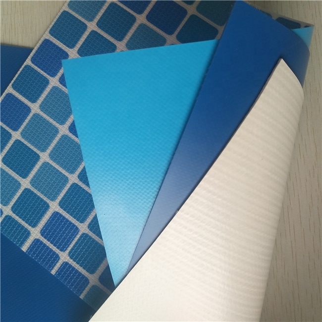 Customized Dark Blue 60 Mil 1.5mm Pvc Pool Liners for Swimming Pool 2