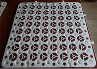 8mm/10mm/12mm height DPE Waterproofing dimple Drainage Board with geotextile
