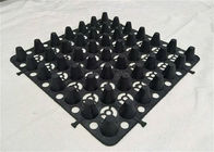 100%  material grass drainage mat, drainage cell drainage mat, composit drainage board with geotextile