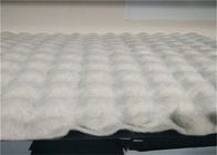 cheap drainage board, white drainage board, grass drainage mat with geotextile, drainage cell with geotextile