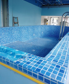 PVC Swimming Pool Liner, Thickness 1.5mm, Blue, Mosaic, Reinforced with Fabric, Heating Weldable, manufacturer, factory