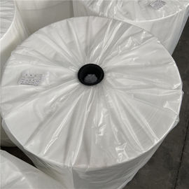 25gsm white Medical Consumables Nonwoven Fabric With Plastic Film