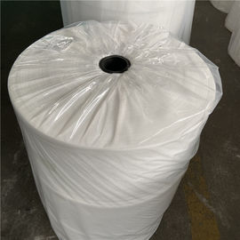 25gsm white Medical Consumables Nonwoven Fabric With Plastic Film