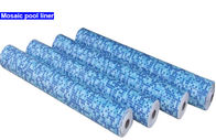 2020 hot sell 1.5mm blue/mosaic pvc swimming pool plastic liner material / vinyl shelf liner