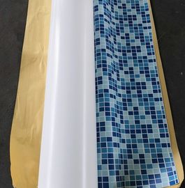 good quality blue color 1.5mm polyester reinforced PVC swimming pool liner material