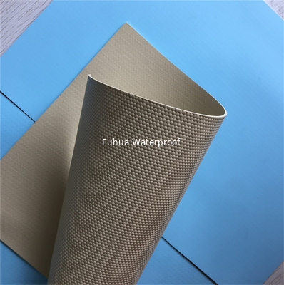 Blue color UV-resistance polyvinyl chloride pvc waterproof membrane 1.5mm 2.0mm for swimming pond