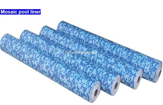 1.5mm Swimming Pool Outside Liner Polyvinyl Chloride PVC Waterproof Membrane