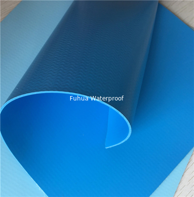 1.5mm PVC Basement Waterproofing Membrane / PVC Swimming Pool Liner Roofing Sheet