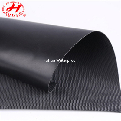 Waterstop black smooth 0.5mm-1.5mm epdm waterproof membrane epdm rubber roofing for foot roof