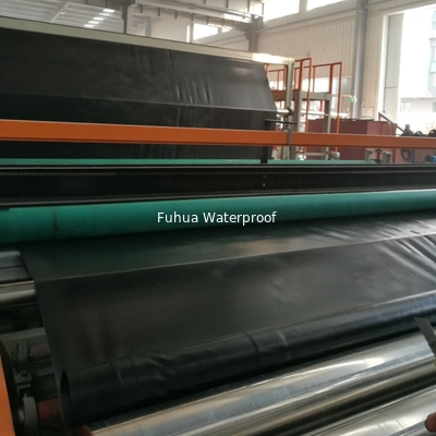 1.5mm EPDM waterproof black rubber roofing membrane EPDM Rubber Liner Waterproof Membrane for Pond