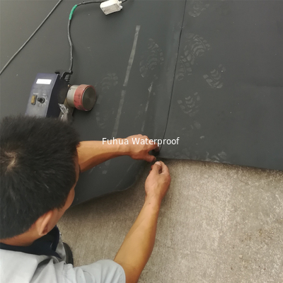 1.0mm,1.2mm,1.5mm EPDM Waterproof Membrane Roofing Materials, black self adhesive EPDM waterproof membrane