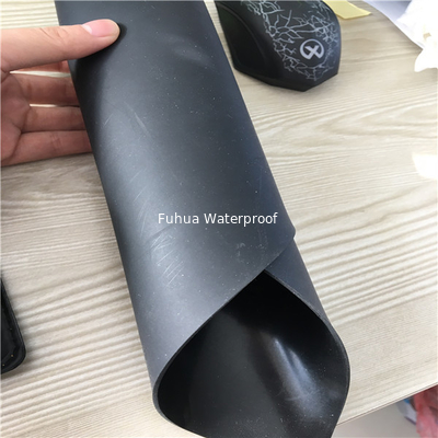 high quality Polymer Rubber EPDM waterproof sheet material, EPDM coiled rubber waterproofing membrane pond liner