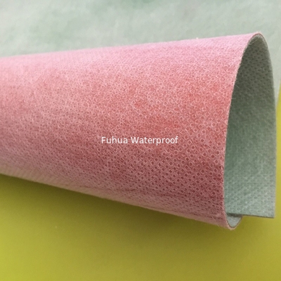 NEW PP+ PE+PP composite fiber waterproof membrane, Polythene Polypropylene fiber Waterproof Membrane