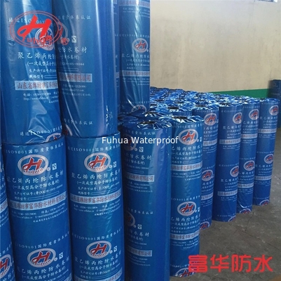 Polyethylene polypropylene polymer waterproofing membrane, bathroom floor waterproofing material