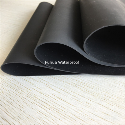 High quality waterproof material epdm roof membrane, Foiled epdm rubber waterproofing roofing material