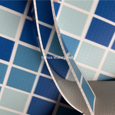 1.2 mm thickness PVC waterproof membrane for swimming pool waterproof project