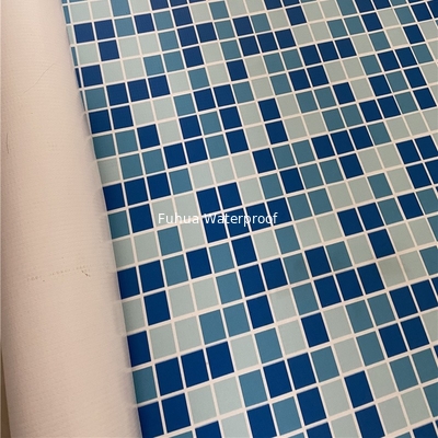 1.2 mm thickness PVC waterproof membrane for swimming pool waterproof project