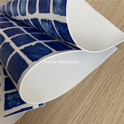 1.2 mm thickness PVC waterproof membrane for swimming pool waterproof project