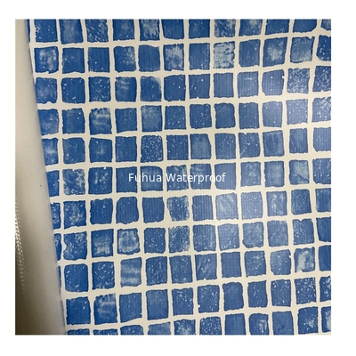 Hot Sale Good Quality the swimming pool pvc waterproofing plastic membrane, 1.5mm mosaic pvc waterproofing membrane