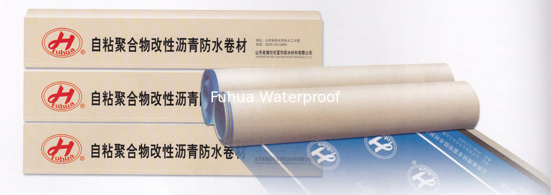 Self-adhesive Polymer Modified Bitumen Waterproof Membrane