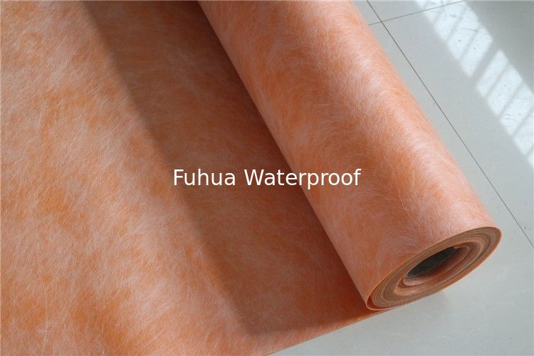 PE PP waterproof membrane for washing room, bath room, shower room; Soft; Colorful, orange color, blue color and others