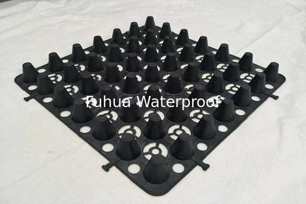 20mm/25mm/30mm/40mm/50mm Black HDPE Drainage Board/drainage tray
