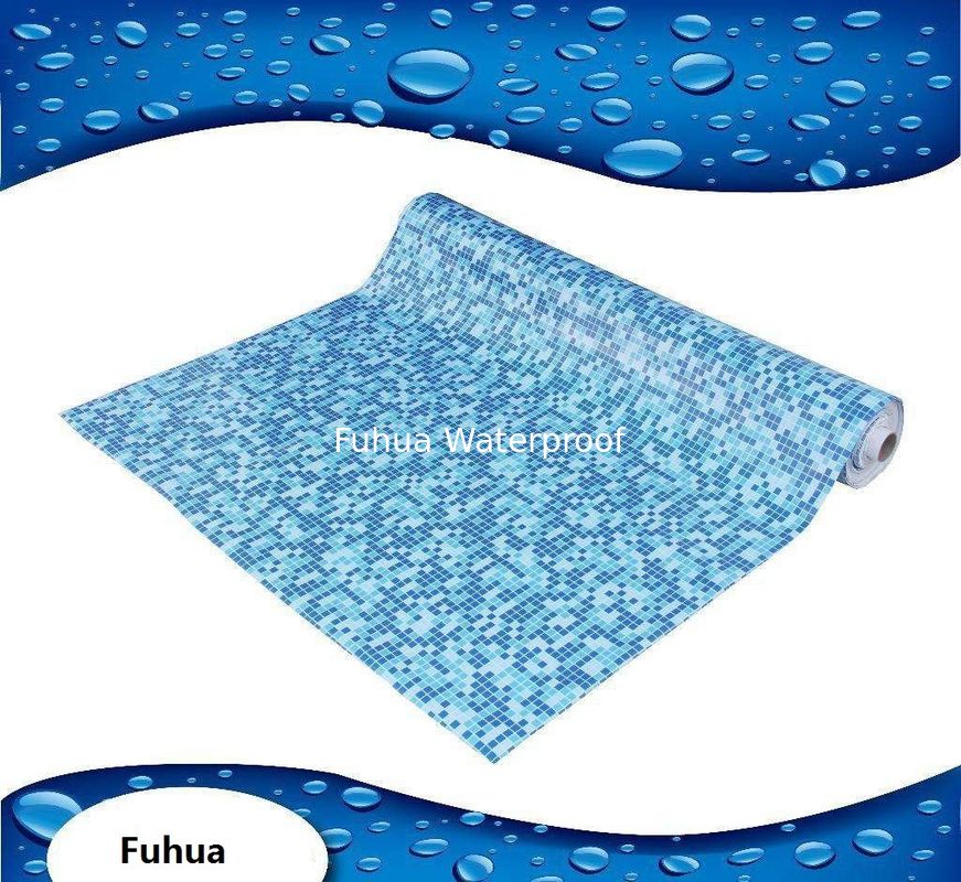 China Factory high quality safe and durable pvc swimming pool liner pvc pool liner material