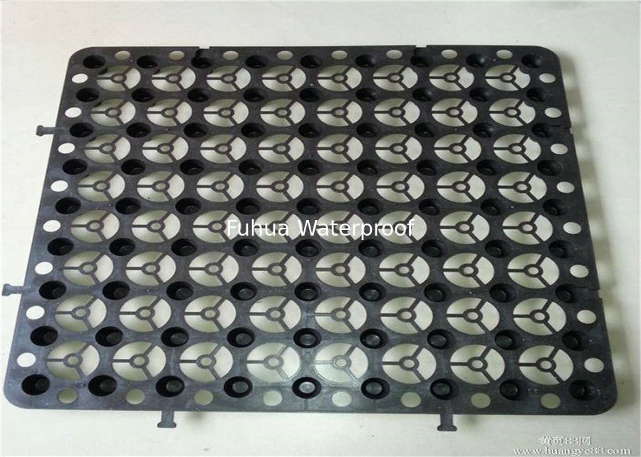 HDPE black and white drainage cell mat board for garden drainage plastic drainage sheet dimple drain board