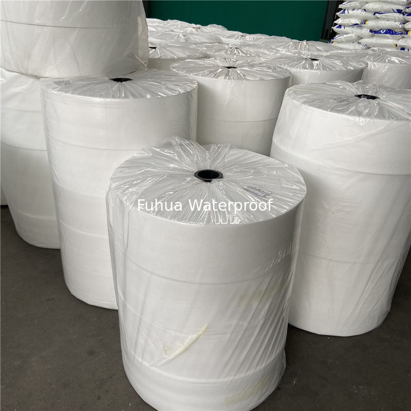 SS white / blue eco friendly roll frame polypropylene nonwoven fabric