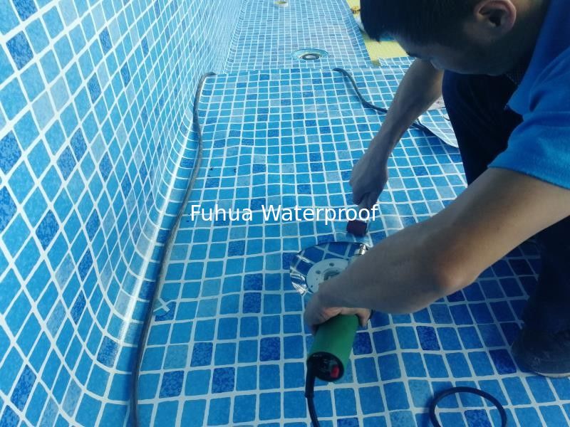 Weifang 1.2mm flame retardent PVC waterproofing membrane for basement&pond&Swimming pool&bathroom