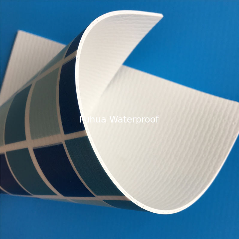 1.5mm reinforced Solid Waterproof pool pvc cover swimming pool cover fabric-pvc material