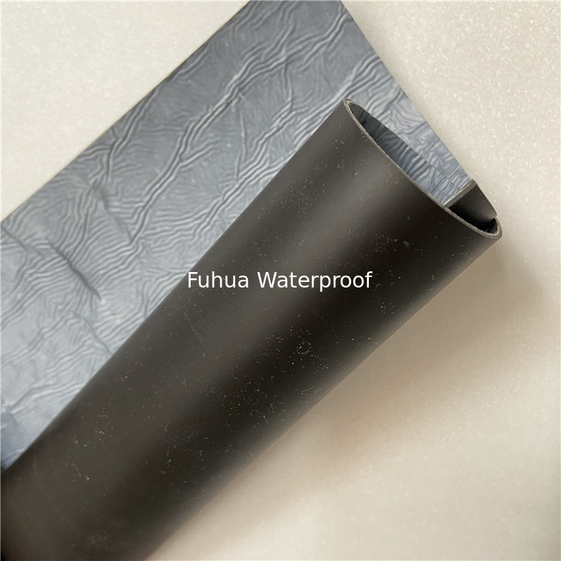 Black White Anti-aging fire resistance self adhesive Formula vulcanized epdm rubber for concrete wood terrace roof