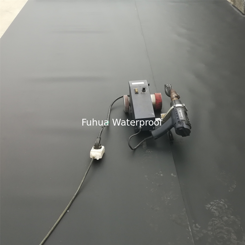 Waterproof Material EPDM Rubber roofing membrane, 1.2mm weldable EPDM Waterproof membrane