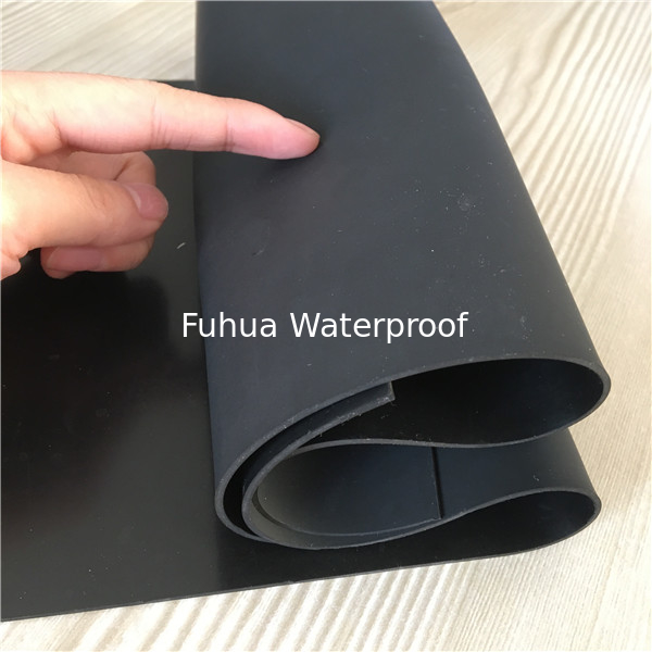 Excellent EPDM Rubber Roofing Waterproof Membrane for Construction, EPDM Coiled Rubber Waterproof Membrane