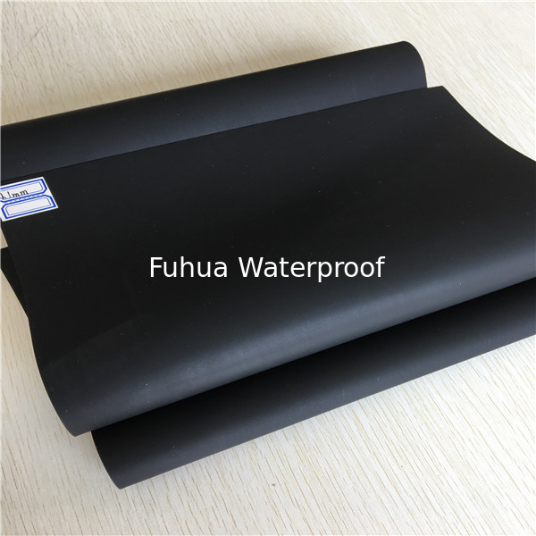 2m width Best Price Kingbeck epdm waterproof membrane for roof, Nice price 1.0mm EPDM waterproofing membranes smooth