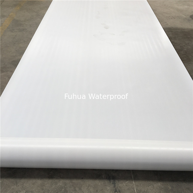 New types 1.5mm roof waterproof Enhanced TPO waterproof membrane, Full bond TPO waterproof membrane