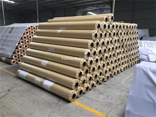 Good price White PVC Waterproof Membrane Heat Resistance ≥80C Width 1.0m-3.2m for Performance online