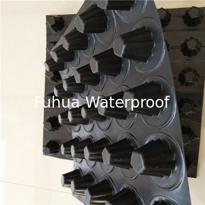 Good price 10m/20m/30m HDPE Drainage Dimpled Membrane for Foundation Dampproofing and Wall Waterproofing Long-Lasting Solution online