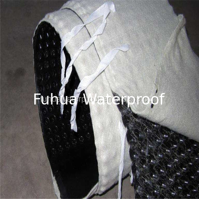 Good price Maximized Drain Capacity HDPE Material Dimple Drainage Board with Geotextile in Black Color online